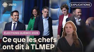 Tout le monde en parle : ingérence et référendum au cœur des discussions | Élections Québec 2026