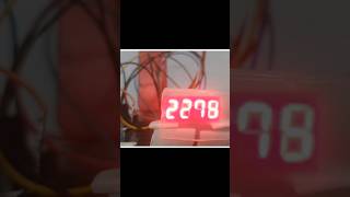 4 digit 7 segment counter from 0 to 9999 using PIC16F877A microcontroller.#electronics #led #project