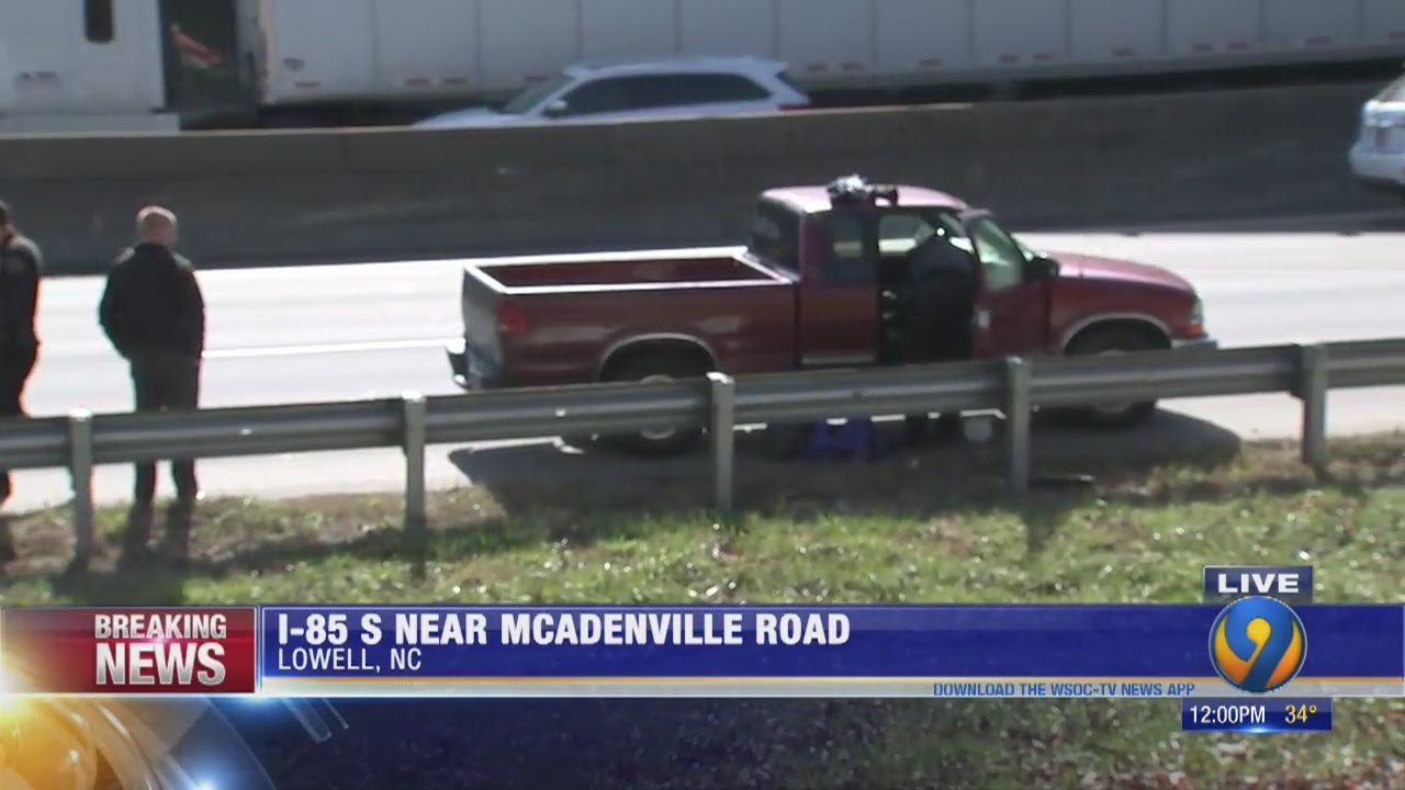 Man arrested after running onto I-85 following traffic stop, troopers ...