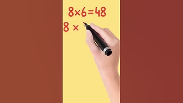 Easy way to Learn Table of 8/Multiplication Table of 8/Short Trick #shorts #shortsfeed #trending