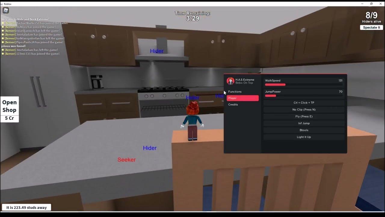 Чит hide and seek. Infinite jump script. hide and seek roblox скрин.