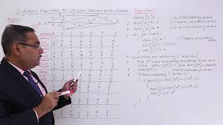 Dijkstra's Algorithm For all Pair Shortest Path  Example