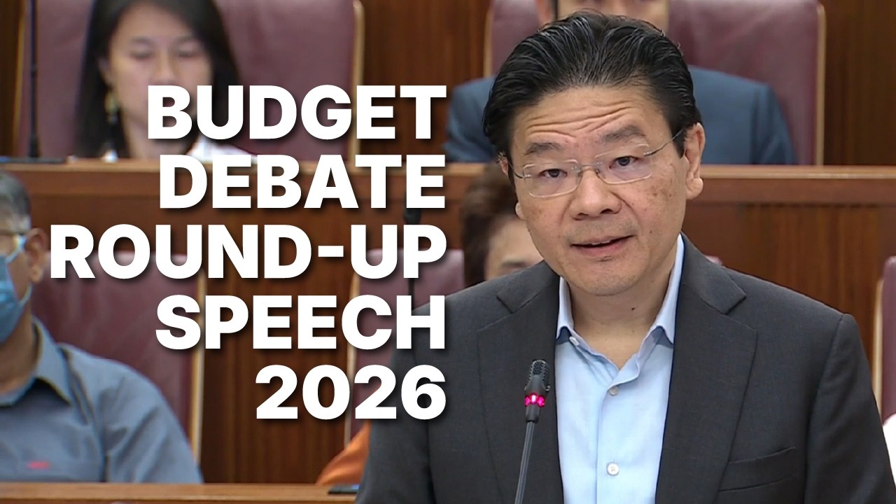 Budget Debate Round-Up Speech 2026 - YouTube
