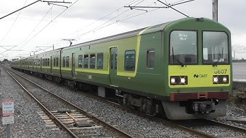 Irish Rail 8500 Class Dart Train 8607- Booterstown Station, Dublin
