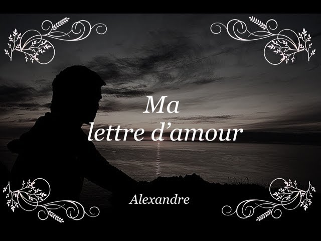 Ma Lettre D Amour Youtube Ma Lettre D Amour Youtube