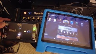 Live playing demo - Spark 2, Control-X, Spark app - Positive Grid Spark Control X Wireless Footswitc