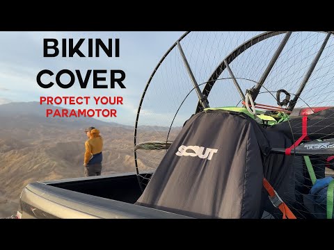 Protect your paramotor. Bikini cover for your SCOUT.