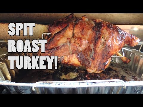 How To Spit Roast a Turkey Cook with KP SE4 EP16