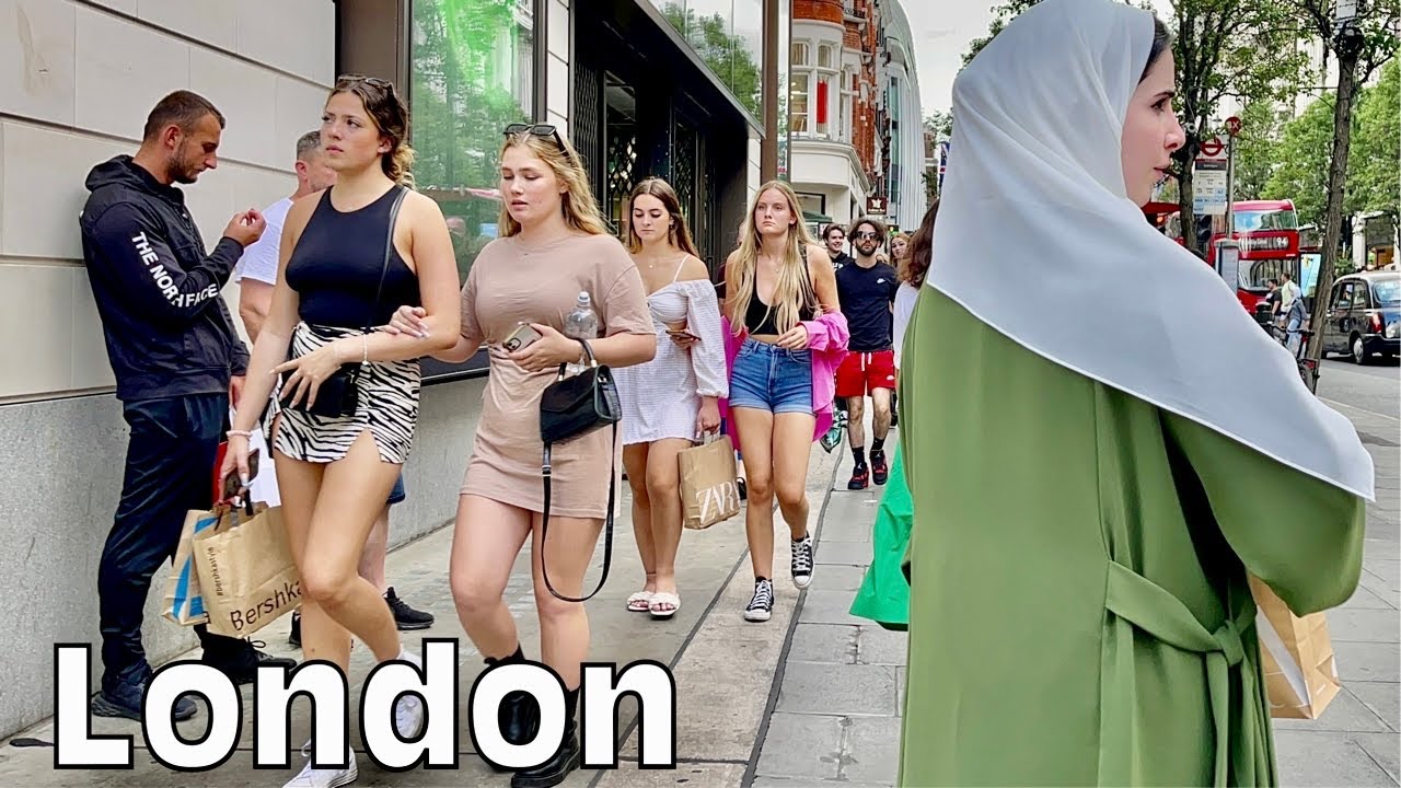 The Best Summer Walk In London | London Tourist Summer Streets and Vibrant Destinations In Central