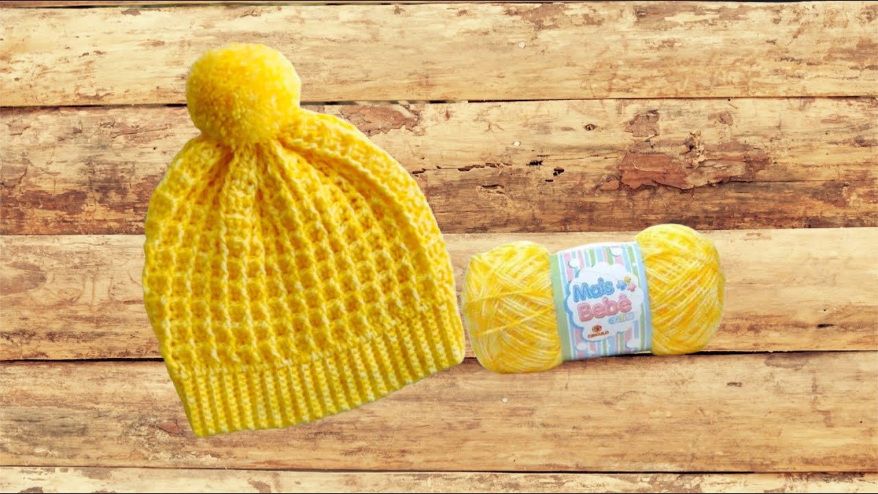 Gorro em Crochê Donatella
