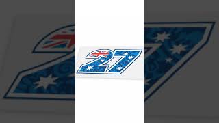 Sticker Individual Casey Stoner 27 Moto Gp Cs27