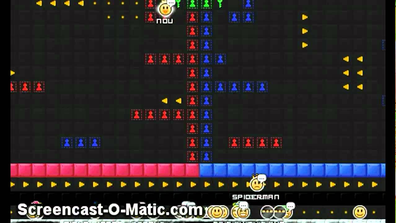 Everybody Edits New Black&White smiley [1st. ever recorded] YouTube