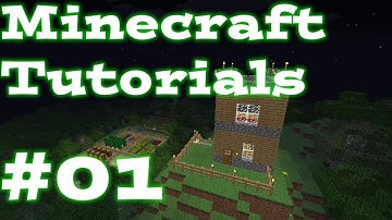Minecraft Tutorials - E01 - Surviving Your First Night (M088)