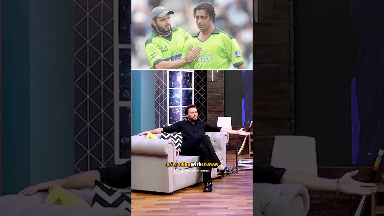 Shahid Afridi Talking 😱 Shoaib Akhtar Bowling 🏏|| 