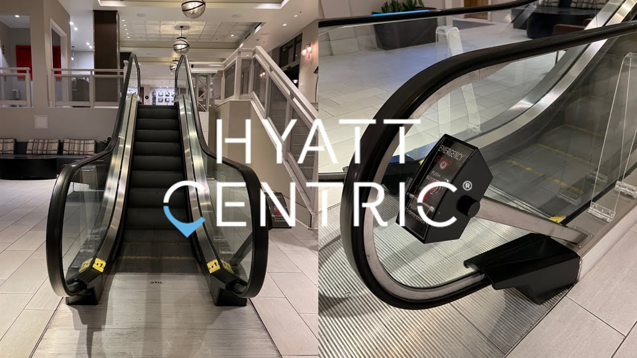 Odd & Short OTIS Medium-File Lobby Escalator - Hyatt Centric Fisherman's Wharf - San Francisco, CA