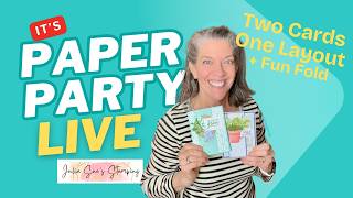 One Card Layout 2 Ways + Fun Fold Bonus | Easy Cardmaking Ideas screenshot 1