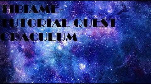 part 1 - tutorial quest oraculum game Tibiame