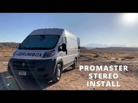 RAM Promaster Stereo Install