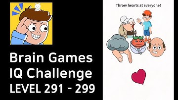 Brain Games IQ Challenge Level 291-299 Walkthrough (GAMEJAM)