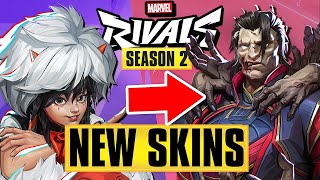 NEW LEGENDARY SKINS ANNOUNCED IN MARVEL RIVALS SEASON 2