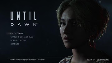 Until Dawn Accessibility Overview