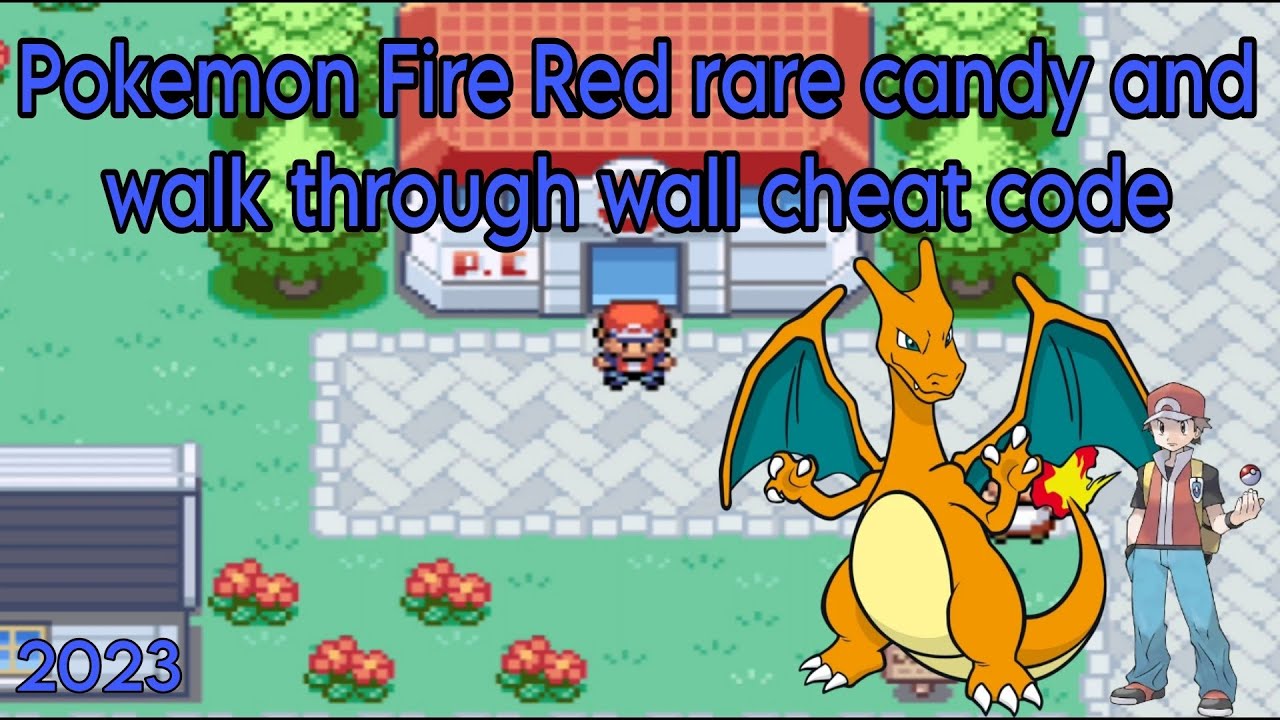 Pokémon Fire Red Walkthrough Walls Cheat