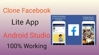 How to create facebook lite app in Android Studio|Android Studio Tutorial|Busy Coder||2021 screenshot 4