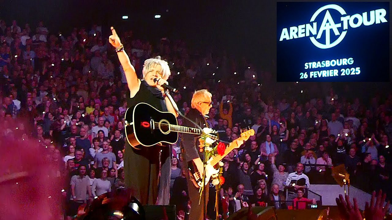 12 - INDOCHINE - La vie est à nous - Live concert 2025 - Zénith Strasbourg FRANCE - HD
