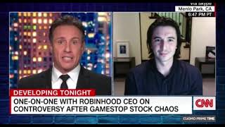 Robinhood CEO speaks to Cuomo after GameStop stock chaos