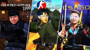 ПОЛНАЯ ИСТОРИЯ COUNTER STRIKE ОТ CS BETA 1999 ДО CS2
