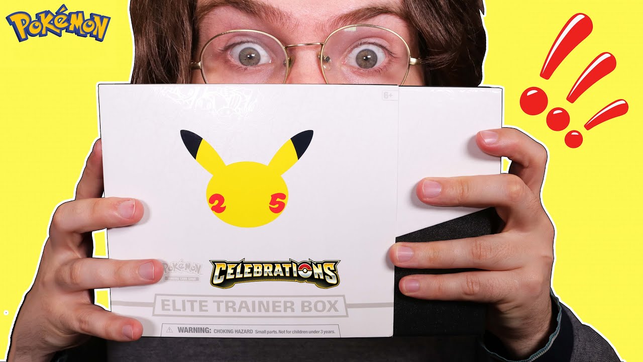 Opening a Pokemon Celebrations Elite Trainer Box! - YouTube