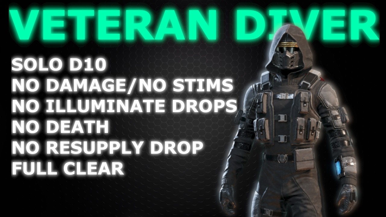 Helldivers 2 | How a SOLO Diver STOMPS Illuminate | No Damage No Squid Drops No Death | Full Clear