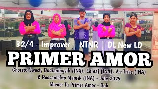 Primer Amor Line Dance  Improver  swestybudianingsih2991 violinedancer veetrias U0026 roosamekto