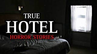 3 TRUE Haunting Hotel Horror Stories Vol. 7 | (#scarystories) Ambient Fireplace