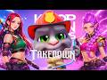 TAKEDOWN X Talking Tom  NEW EPISODE! Let's Clean the Bus!Talking Tom Shorts (Official Music Cover)