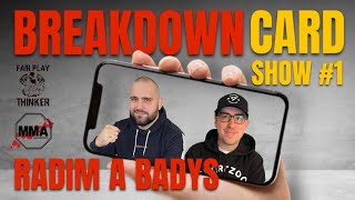 BREAKDOWN card show #1