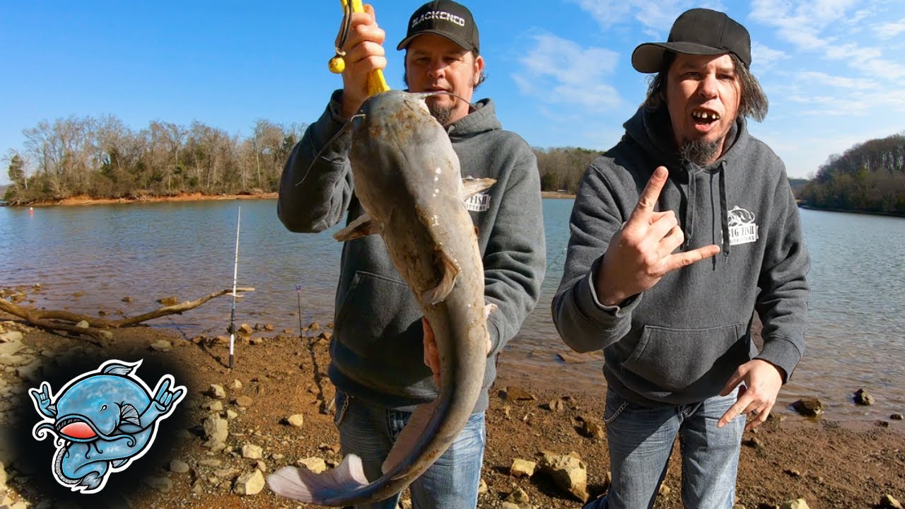 Winter Creek Bank Catfishing Part 3 YouTube