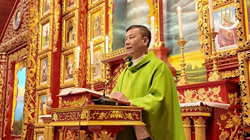 Thánh Lễ Cầu nguyện cho Bà cố Rosa là Thân Mẫu Đức Ông Giuse Hoàng Minh Thắng