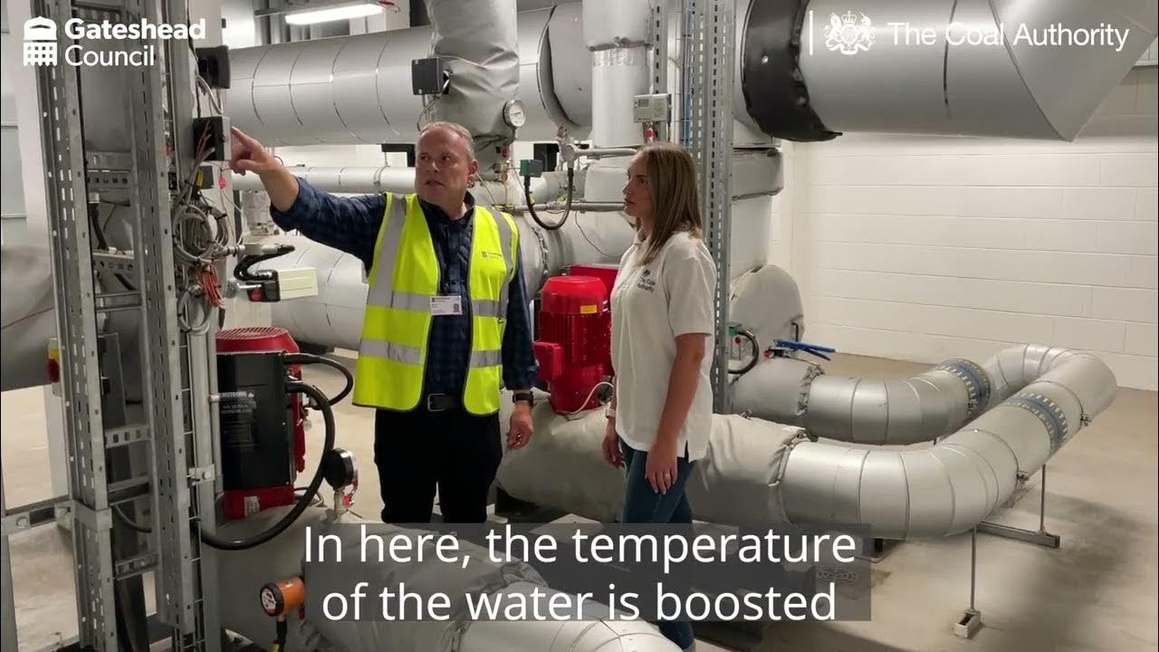 Take a look at the Gateshead mine water heat scheme working in action YouTube