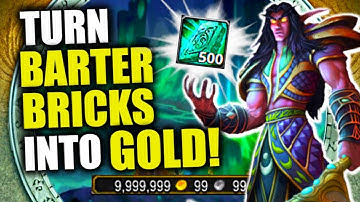 [NERFED] How To Convert Your BARTER BRICKS Into GOLD?! NO CRAFTING! WoW Dragonflight 10.1 Goldmaking