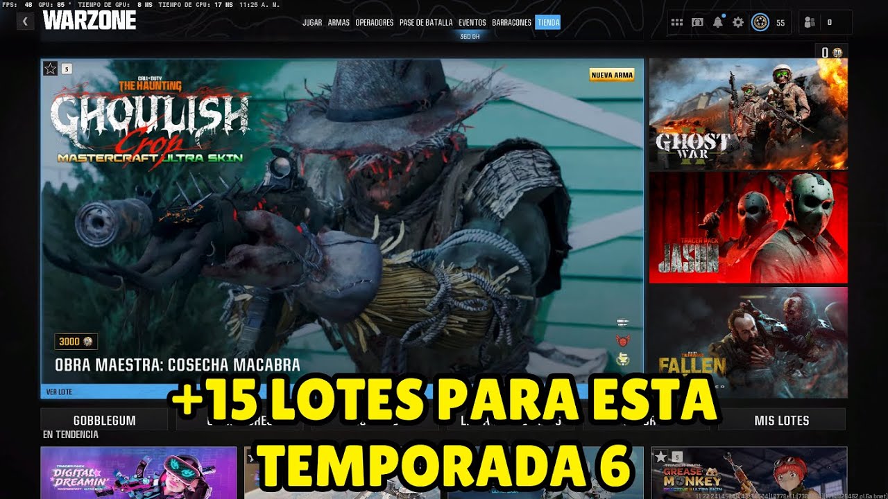 Todos los Lotes de la Temporada 6 de Warzone | creditos  a realityuk, b23 y modernwarzone 