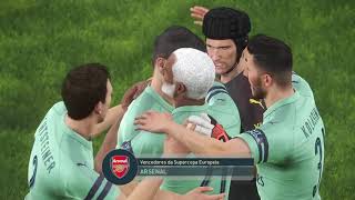 ARSENAL VENCENDO O BARÇA NO CAMP NOU - PES 2019