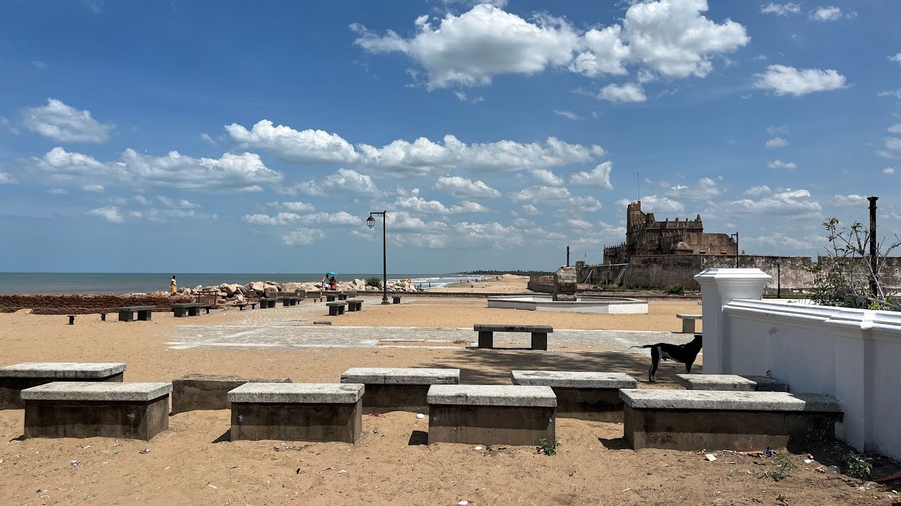 Tharangambadi beach visit