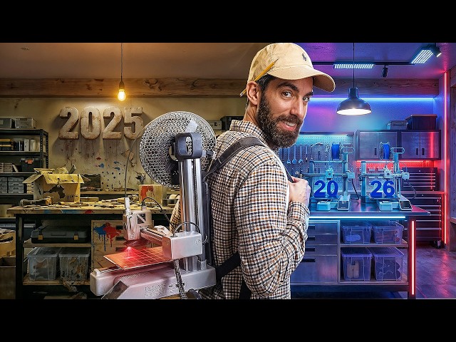 30 Améliorations pour un ATELIER de rêve ! (j'en ai bavé)