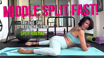 Middle Split & Frog Stretch! Flexibiliteitsboostroutine! (4K) 🌿