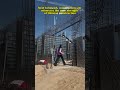 Steel formwork construction site witnesses the core strength of Chinese construction