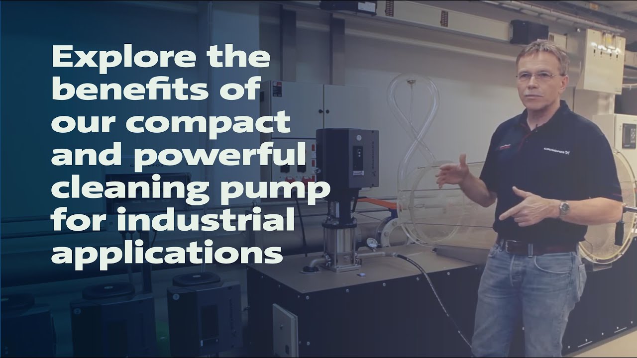 Explore the benefits of our compact and powerful cleaning pump for industrial applications