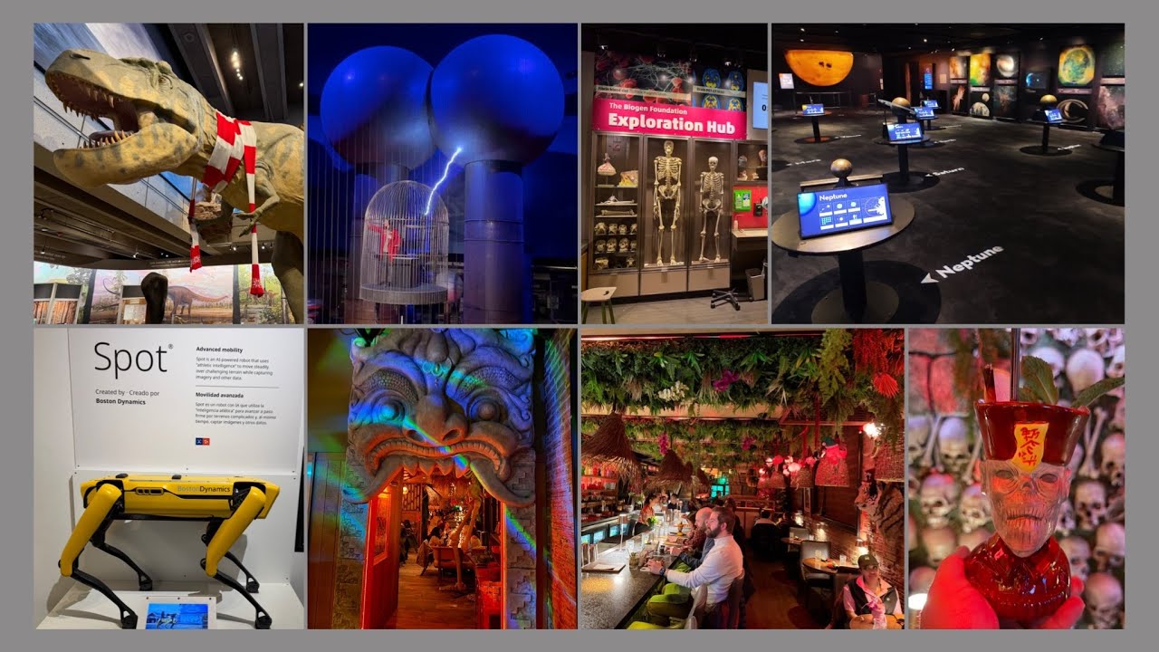 Boston Museum Of Science & Wusong Road Tiki Bar- D Tour 399- 1/22/26 -4K-