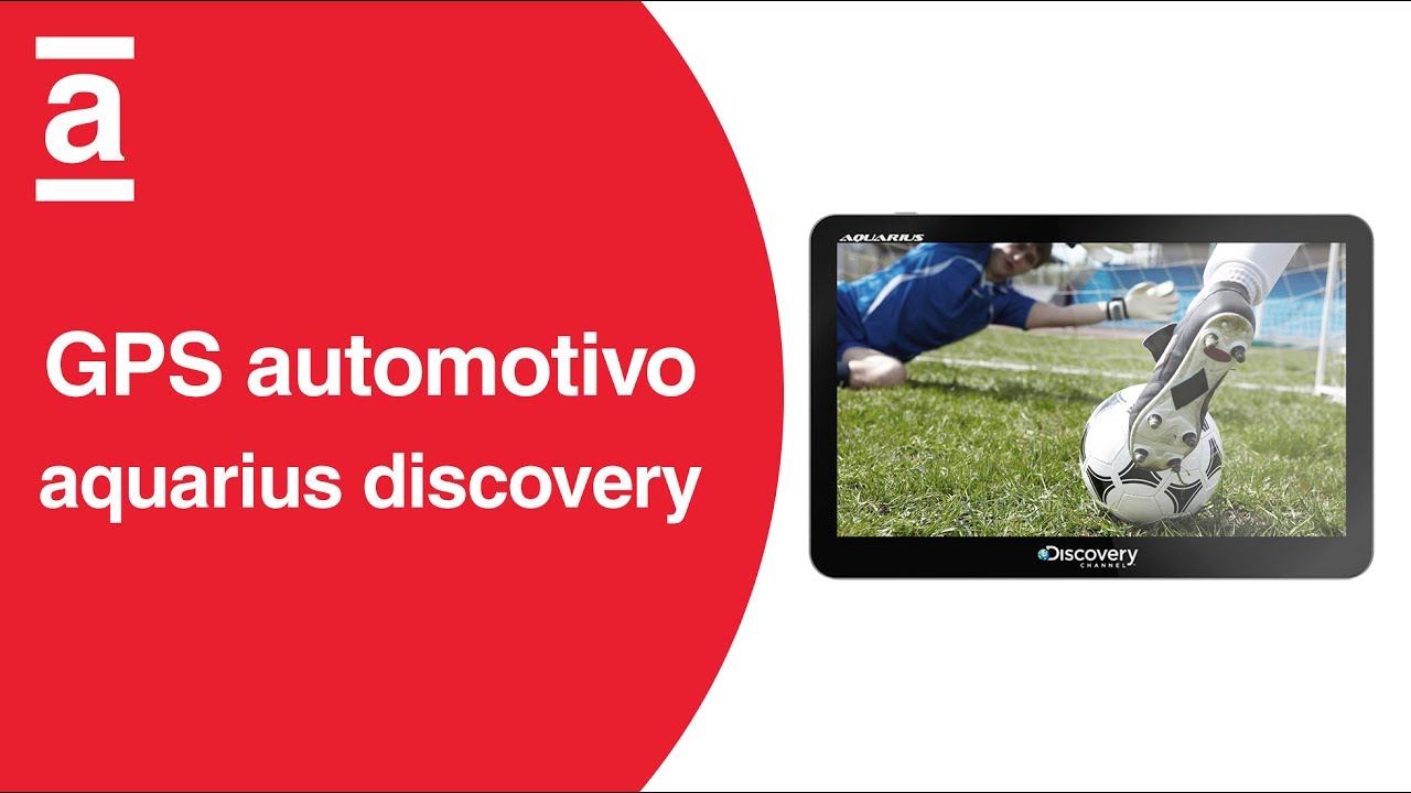 GPS Aquarius Discovery Channel Slim Tela 7.0" - TV Digital, Mp3 e Mp4 Player - Americanas