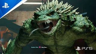 Spider-Man 2 - The Giant Lizard High-Speed Chase! (4K 60FPS Max Speed) 🦖🕸️ screenshot 3
